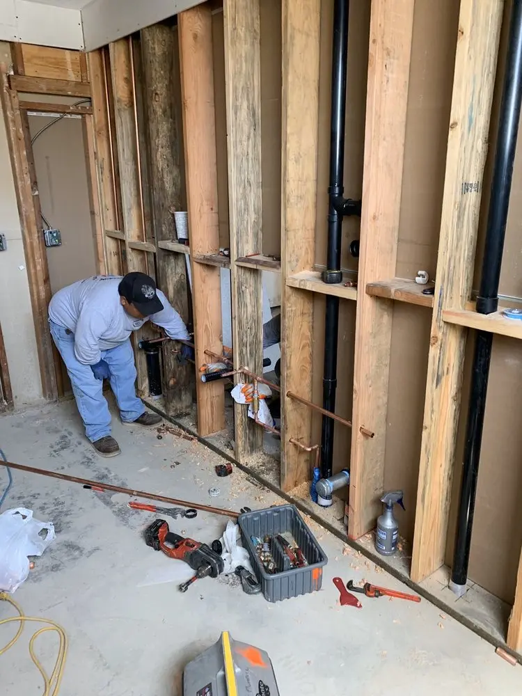 Commercial rough-in plumbing for Gas Line Repair in Floyds Knobs